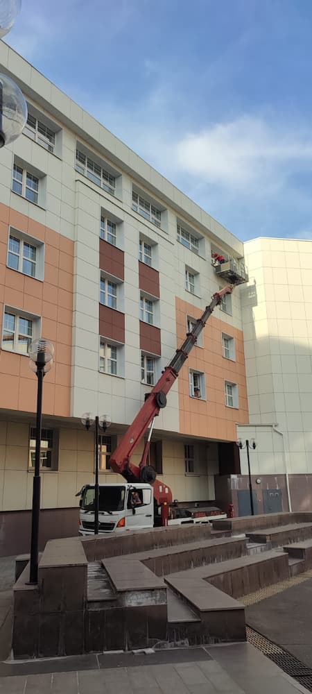 Мойка остекления